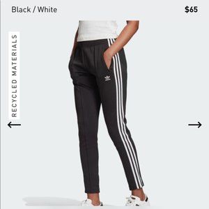 adidas Originals - SST Women's Track Pants (Black) Size: Large
